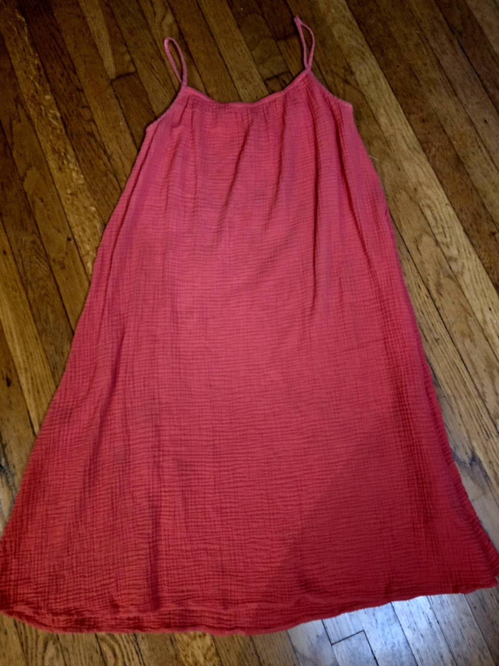 Women’s Pink Textured Slip Swim Cover-Up Dress - Picture 2 of 4